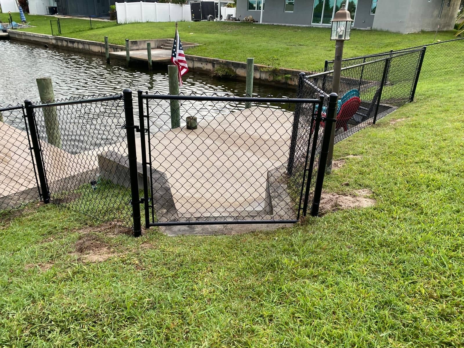 Chain Link Fence Installation